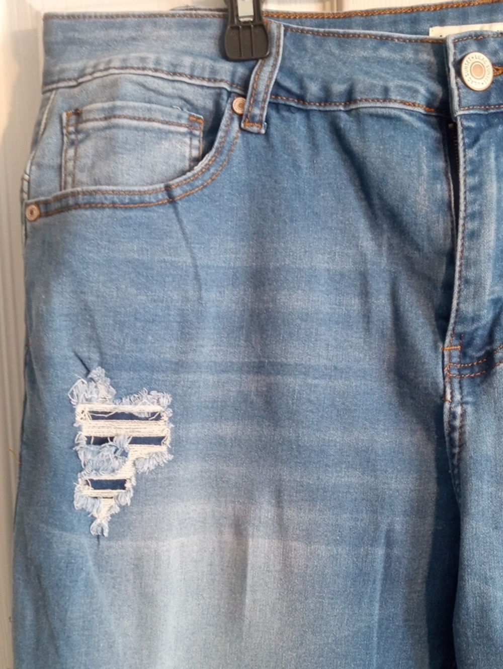LILAC SUNSET SKINNY JEANS - Picture 6 of 12